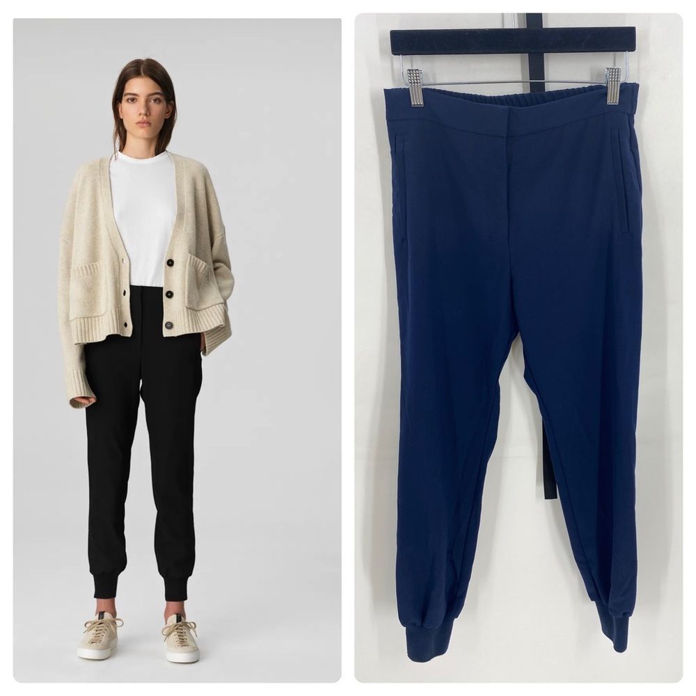 Malene Birger Leta Navy Jogger Pants Sz 36